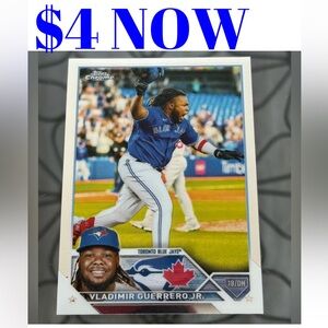 Vladimir Guerrero Jr 2023 Topps Chrome Toronto Blue Jays Baseball Card